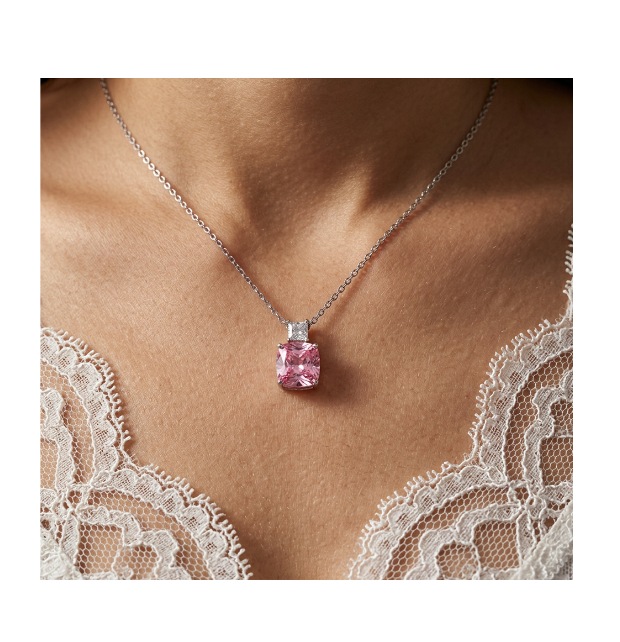 Aurora Blush Necklace - BELLIVETTE