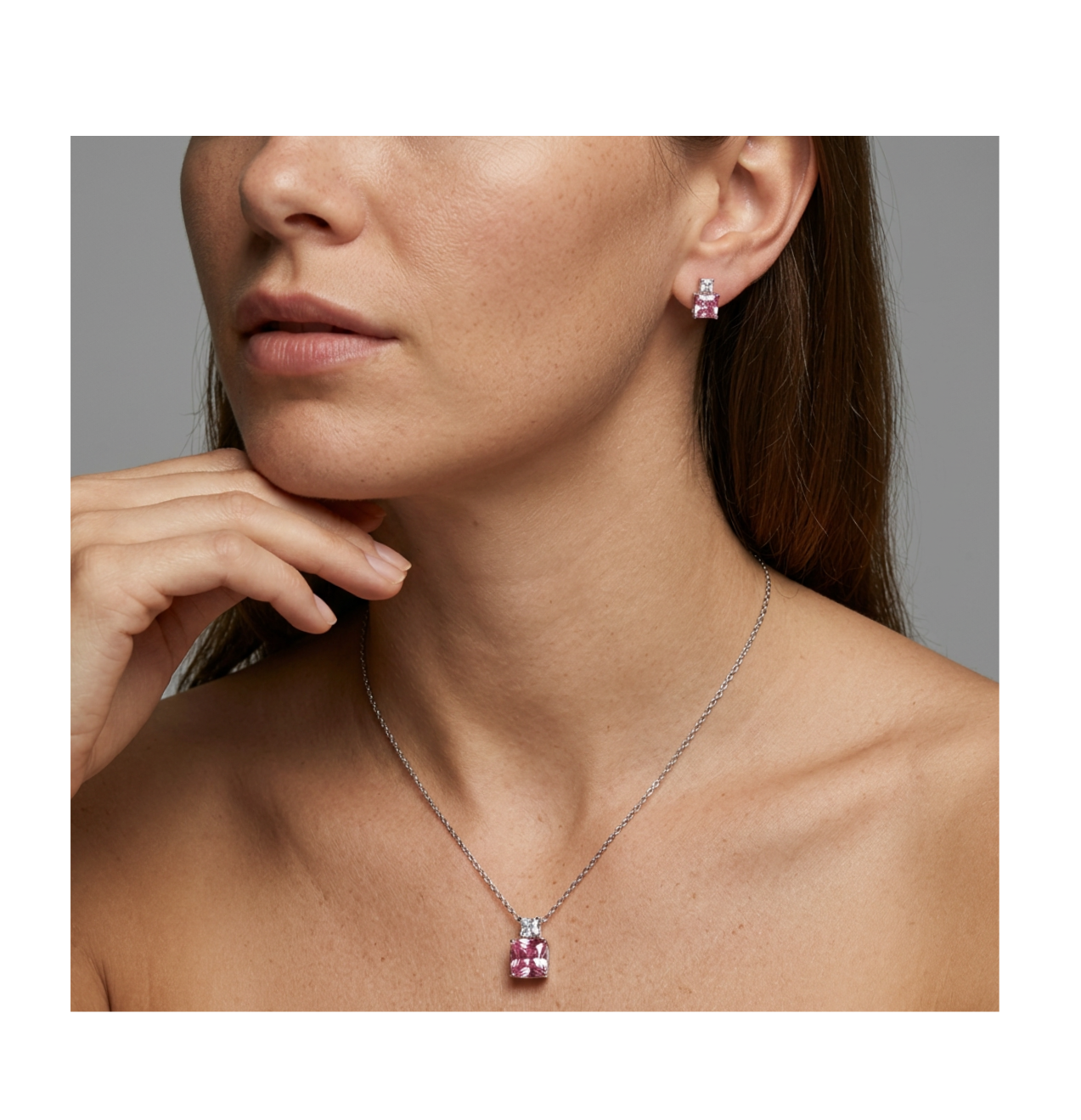 Aurora Blush Necklace - BELLIVETTE
