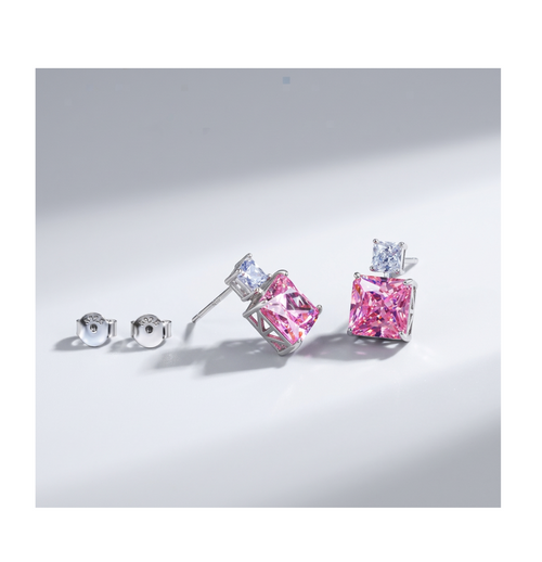 Aurora Blush Stud Earrings - BELLIVETTE