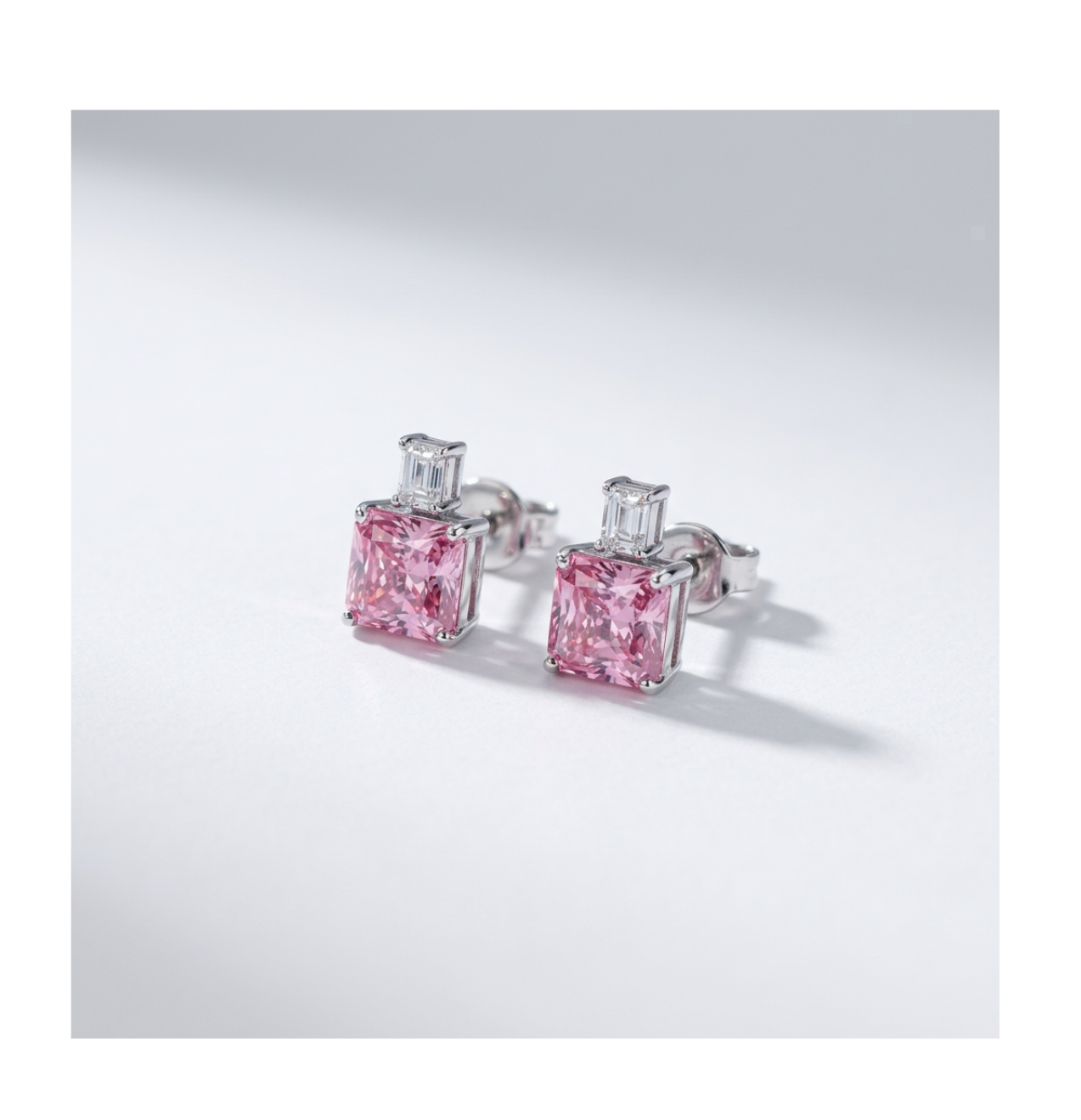 Aurora Blush Stud Earrings - BELLIVETTE