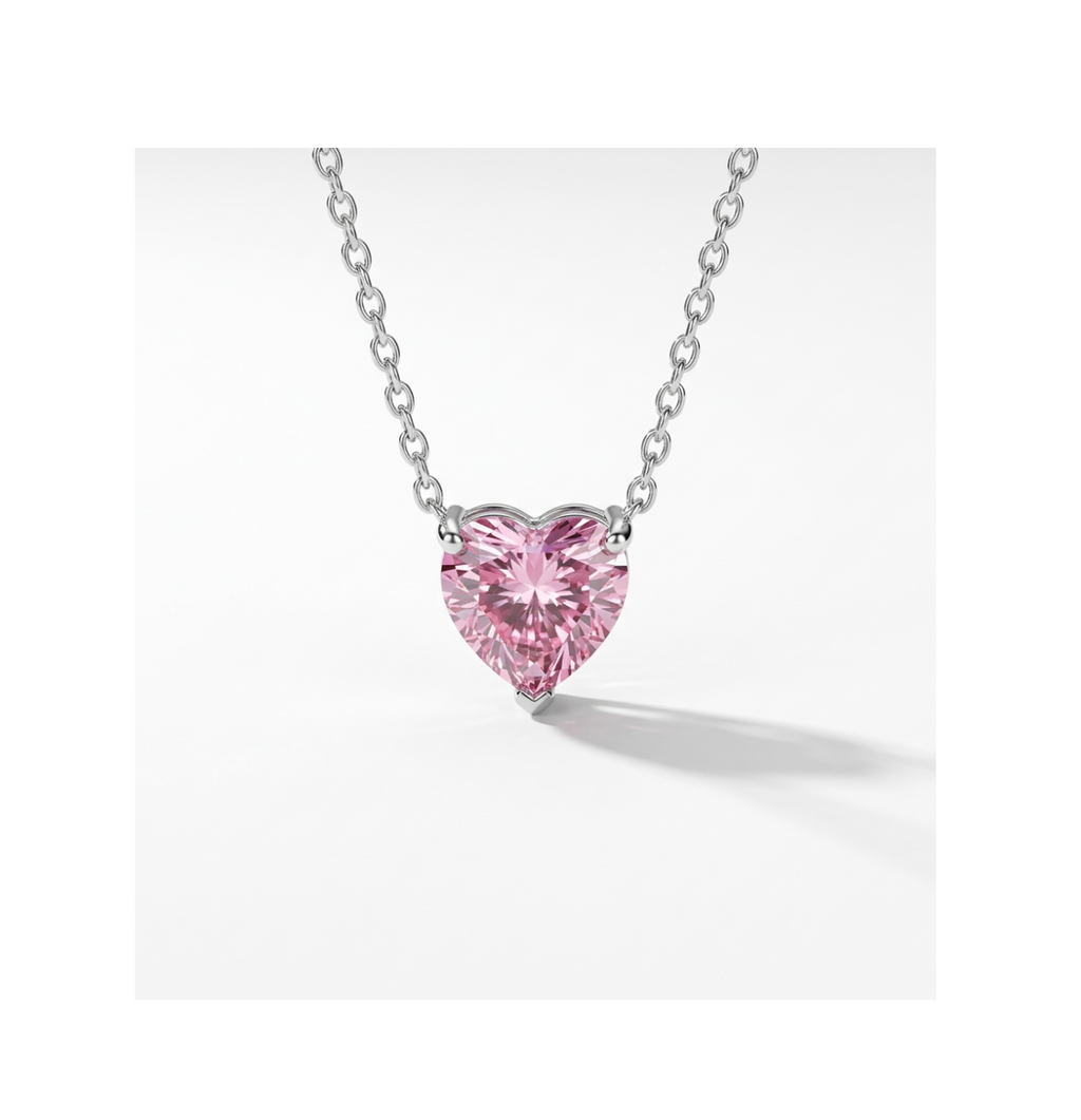Aurora Heart Necklace - BELLIVETTE