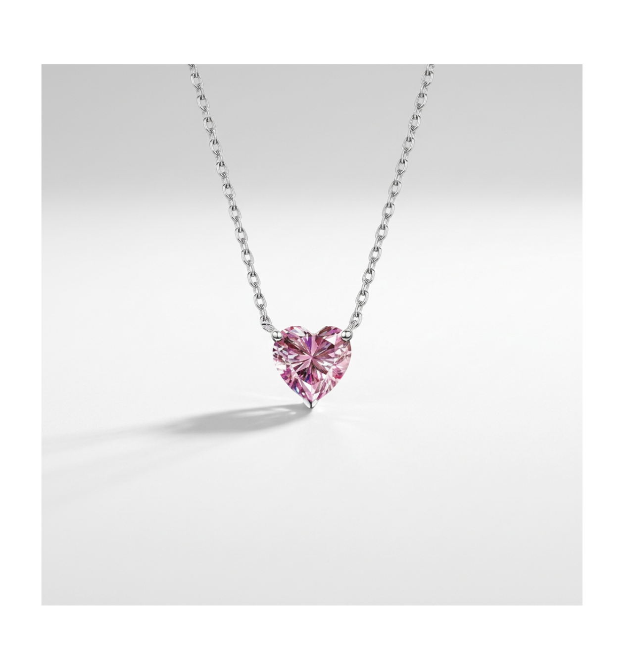 Aurora Heart Necklace - BELLIVETTE