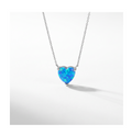 Aurora Ocean Heart Necklace - BELLIVETTE