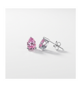 Aurora Rosé Drop Stud Earrings - BELLIVETTE