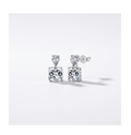 Celeste Ice Prism Drop Earrings - BELLIVETTE