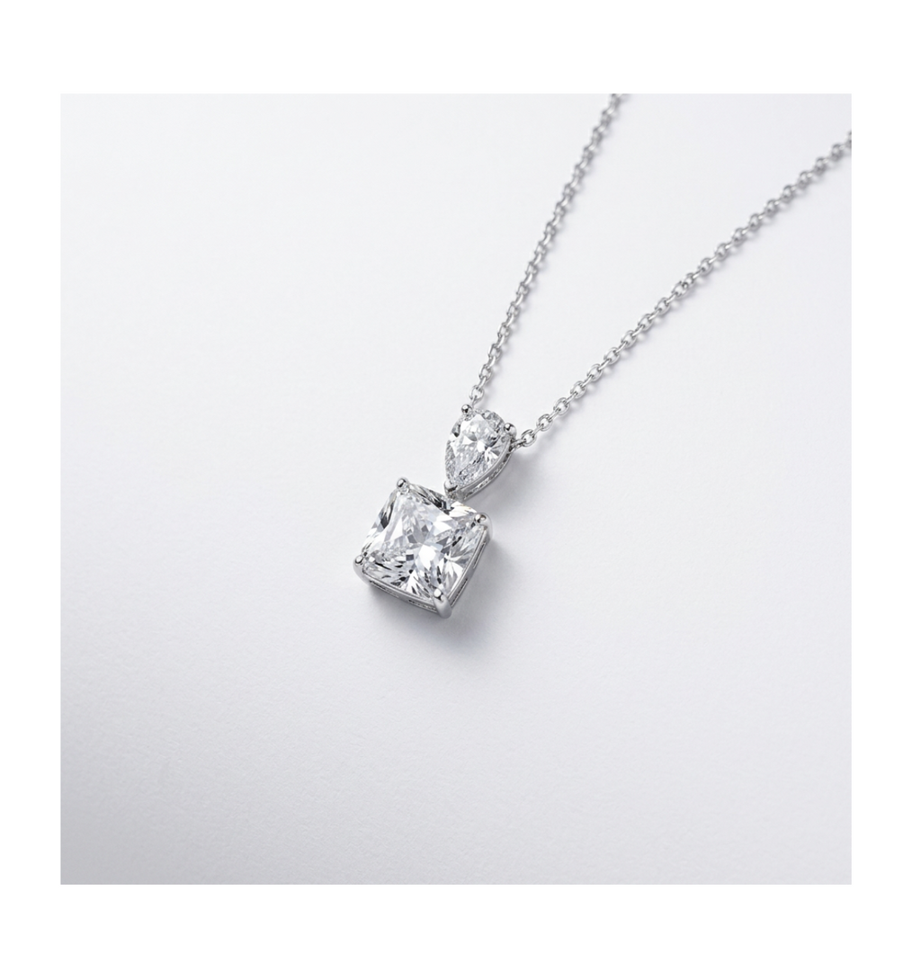 Celeste Ice Prism Necklace - BELLIVETTE
