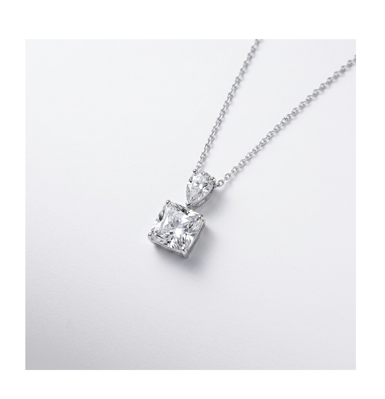Celeste Ice Prism Necklace - BELLIVETTE