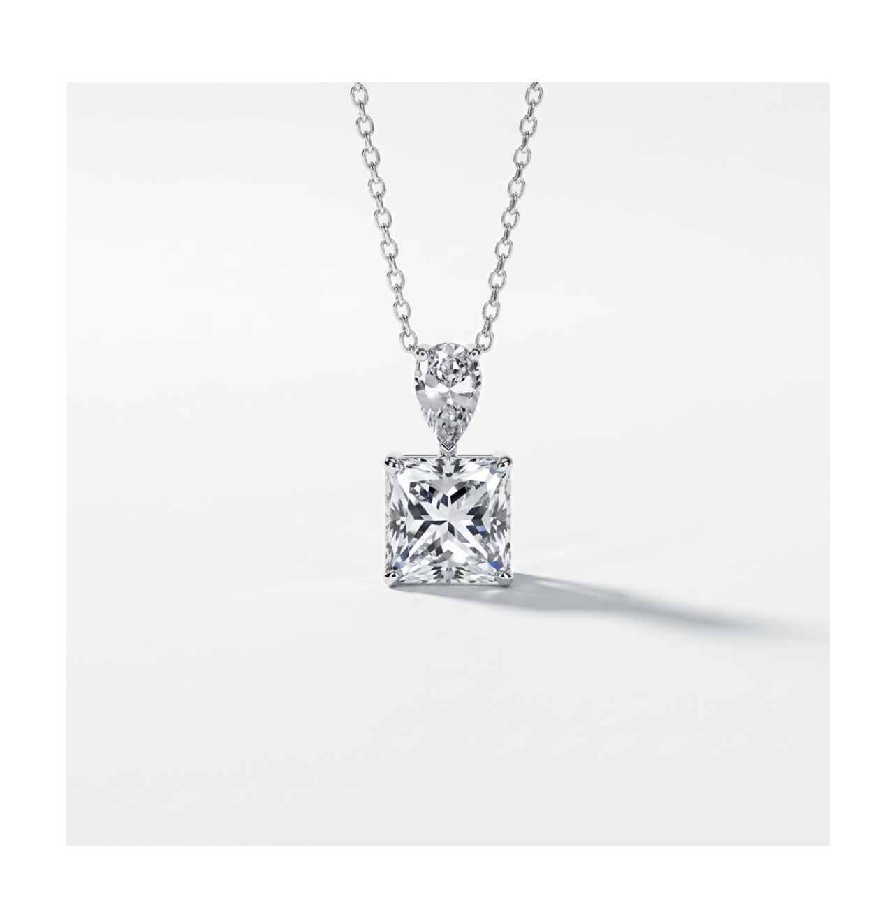 Celeste Ice Prism Necklace - BELLIVETTE