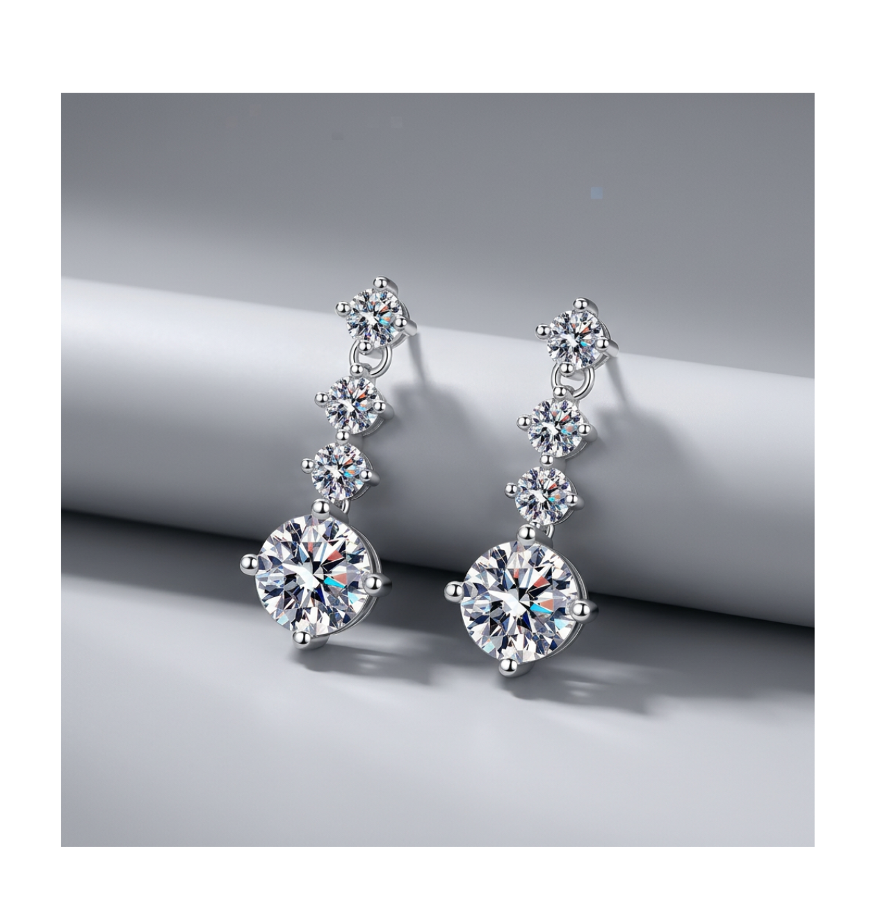 Celeste Radiance Drop Earrings - BELLIVETTE
