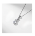 Celeste Radiance Drop Necklace