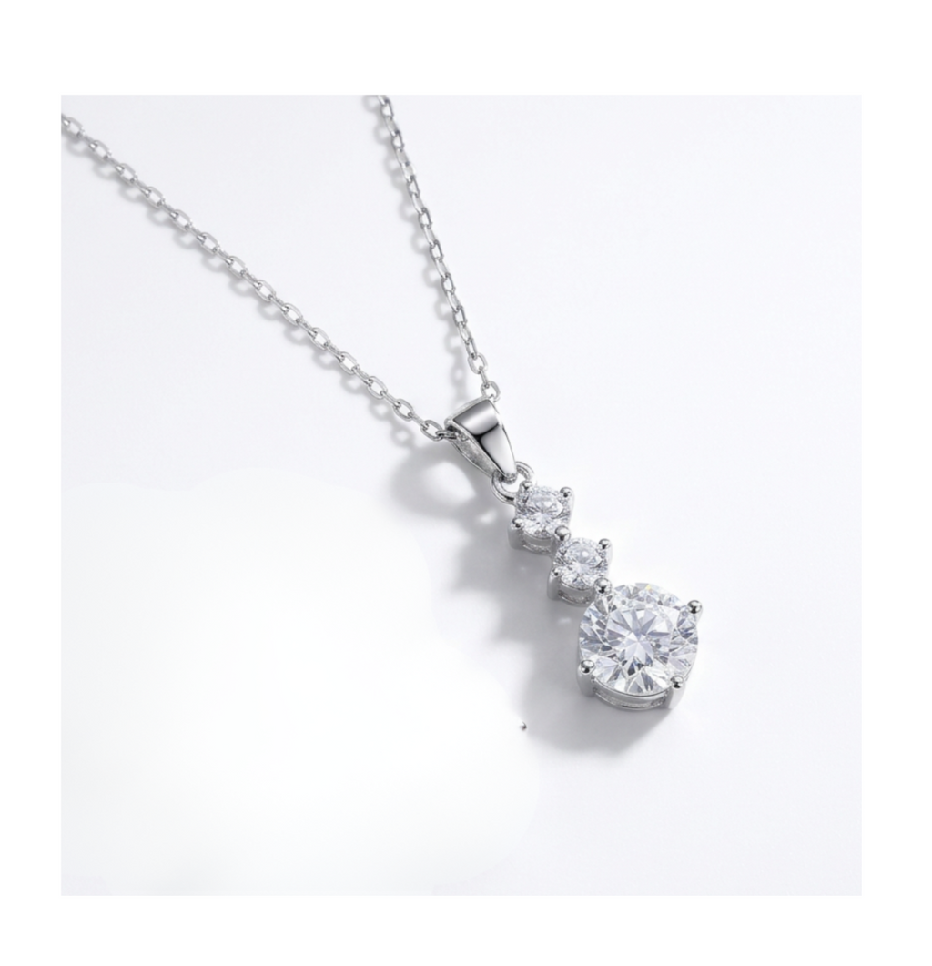 Celeste Radiance Drop Necklace