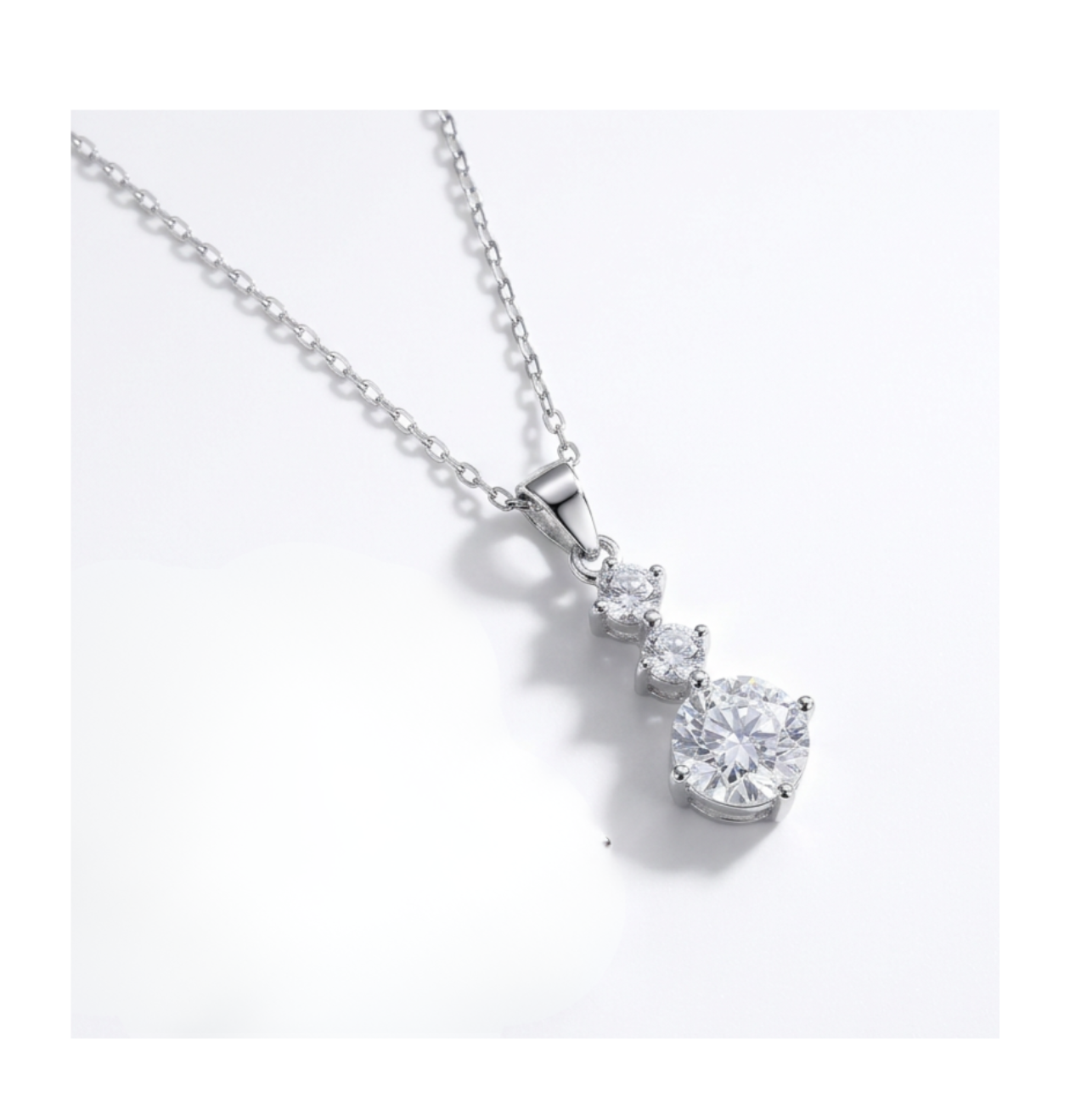Celeste Radiance Drop Necklace