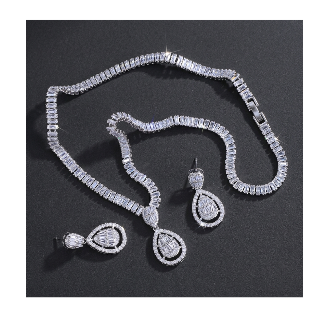 Crystal Drop Elegance Set - BELLIVETTE