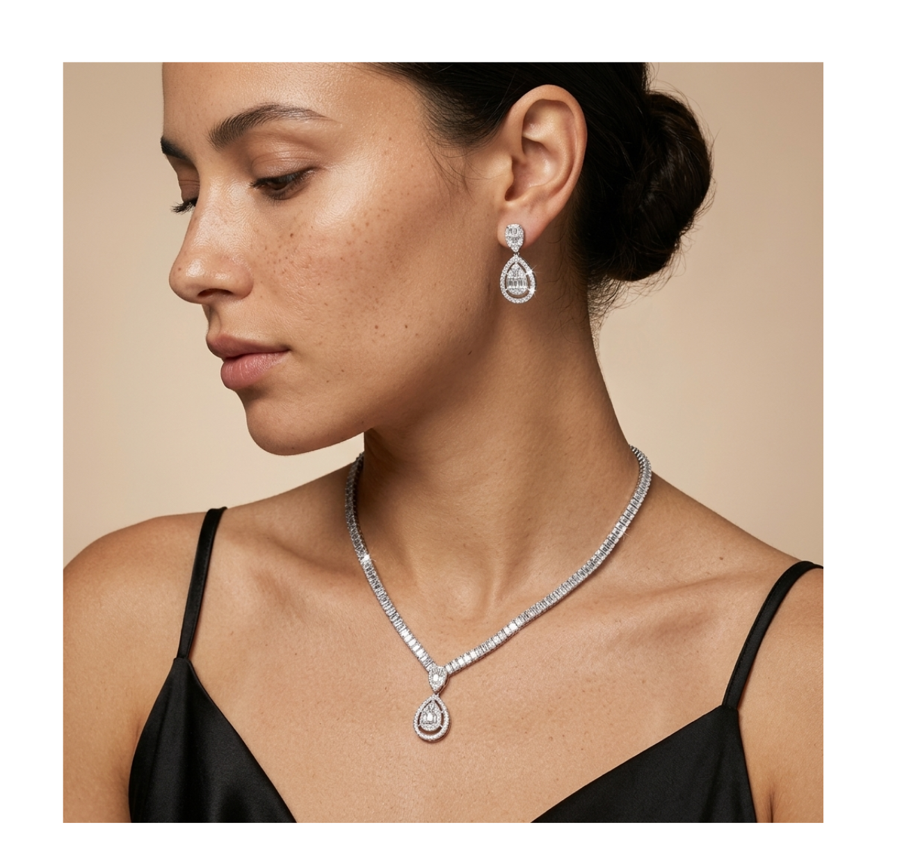 Crystal Drop Elegance Set - BELLIVETTE
