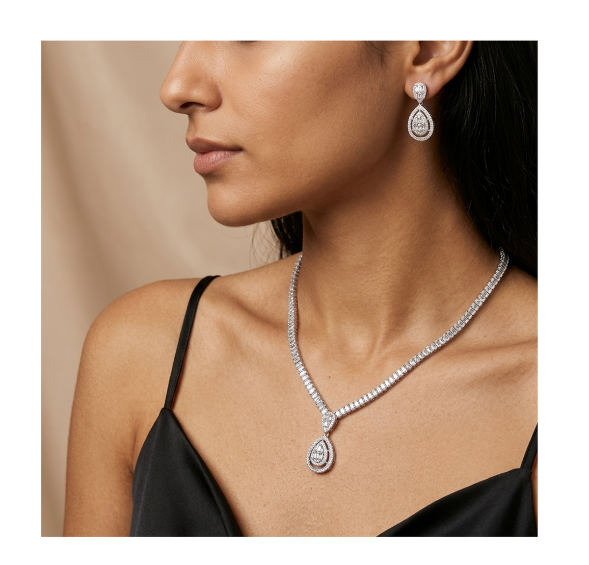 Crystal Drop Elegance Set - BELLIVETTE