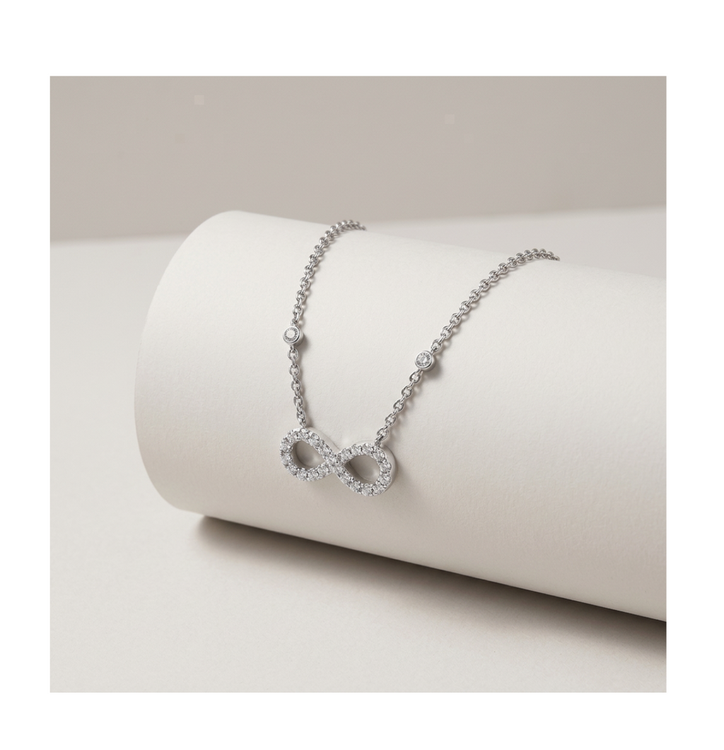 Infinity Radiance Necklace - BELLIVETTE