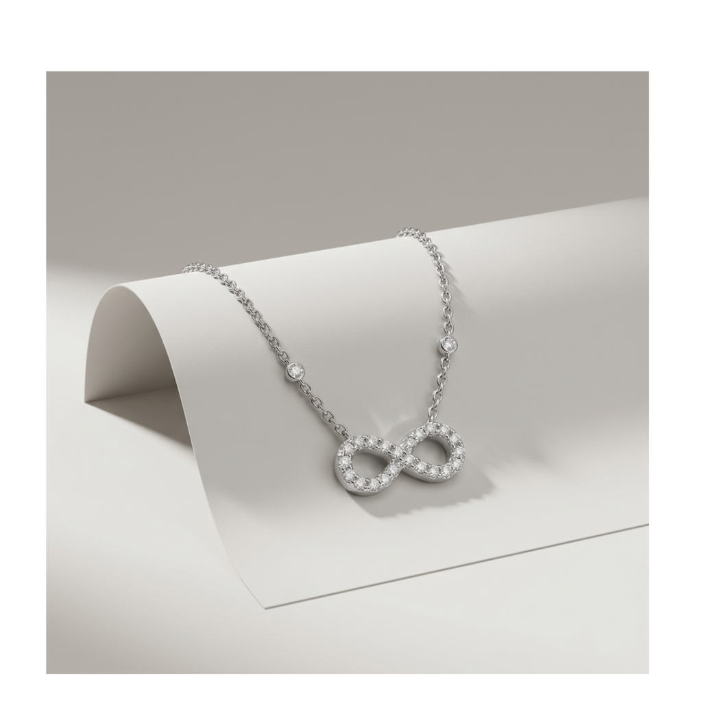 Infinity Radiance Necklace - BELLIVETTE