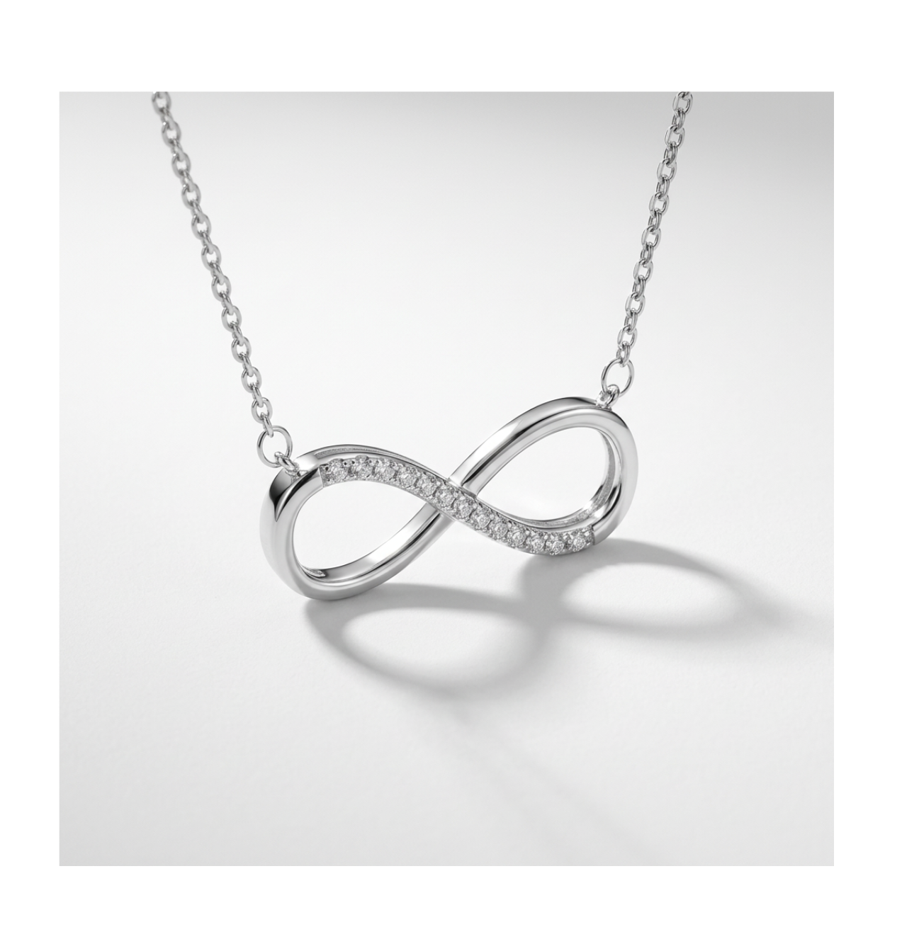 Infinity Spark Necklace