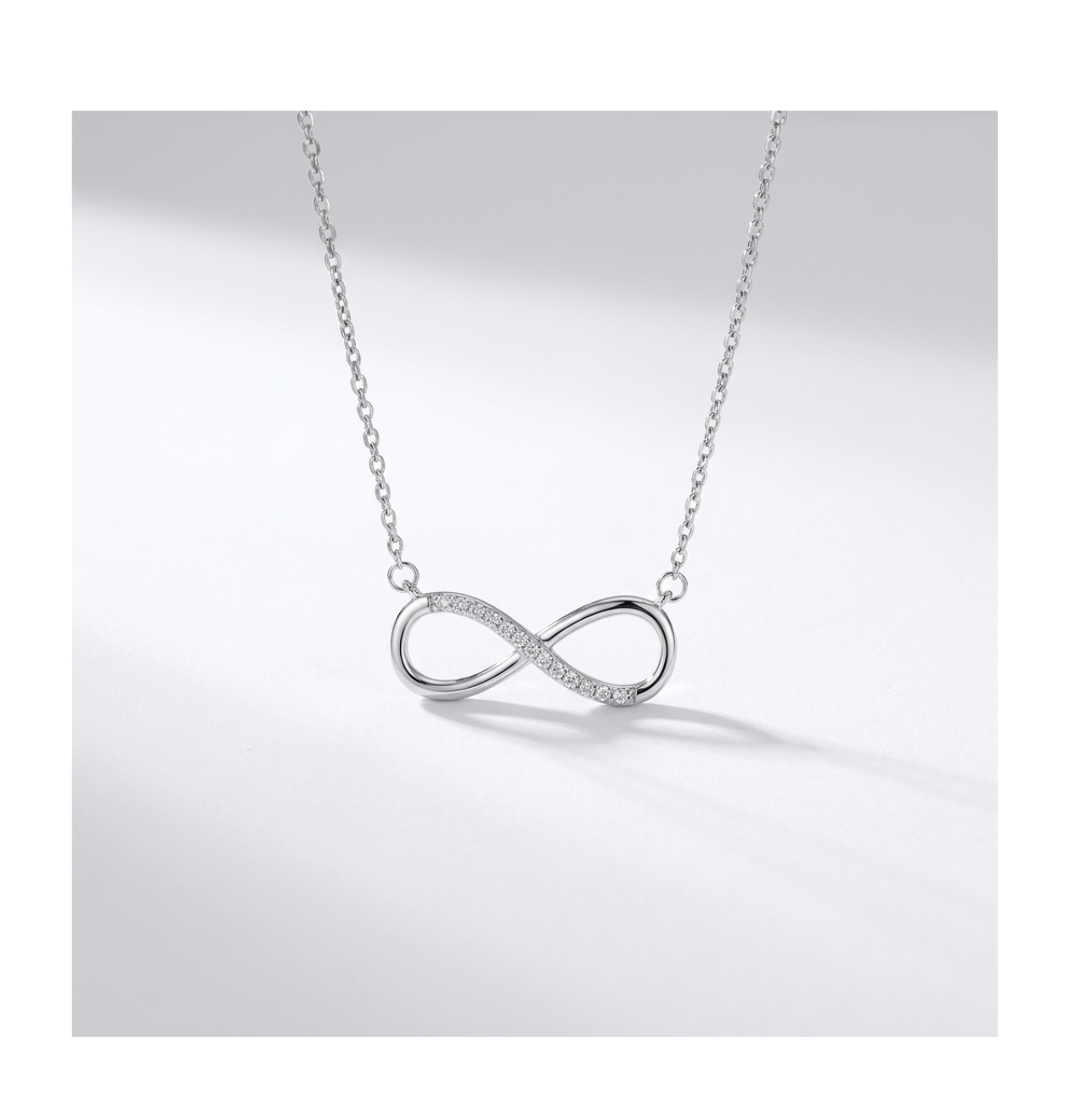 Infinity Spark Necklace
