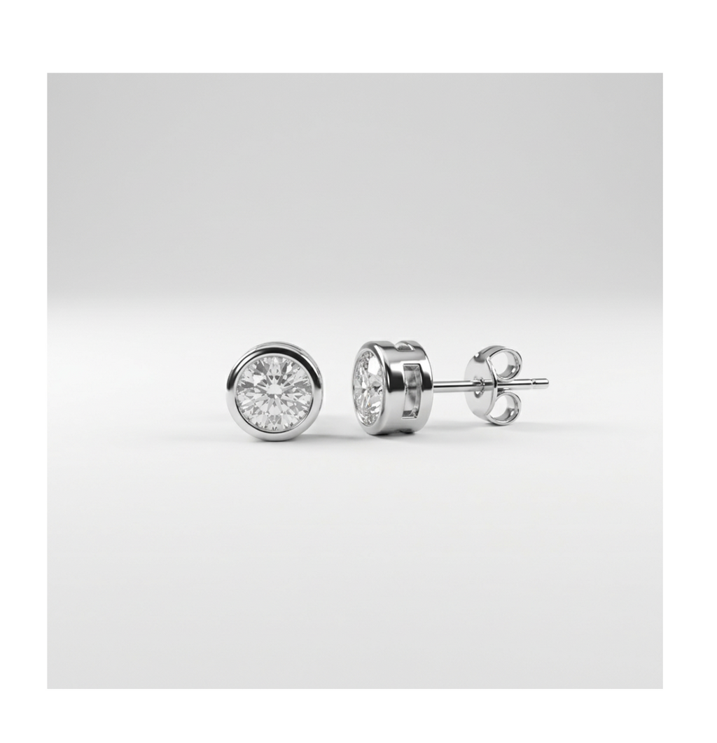 Radiance Orbit Stud Earrings - BELLIVETTE