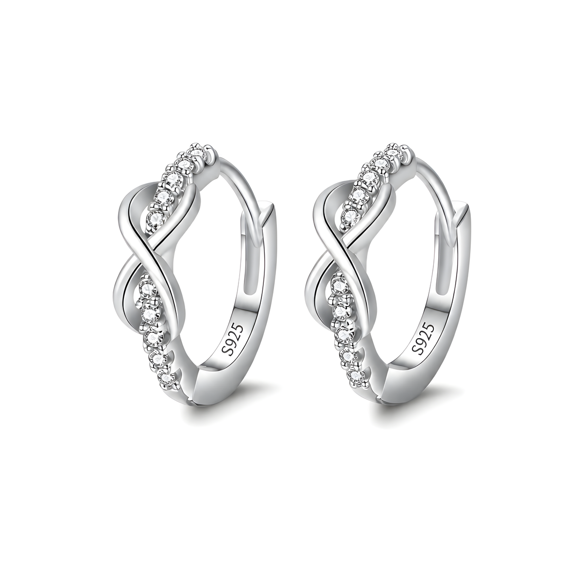 Infinity Hoop Earrings